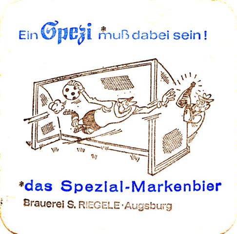 augsburg a-by riegele ein spezi 4b (quad185-fuball-schwarzblau) 